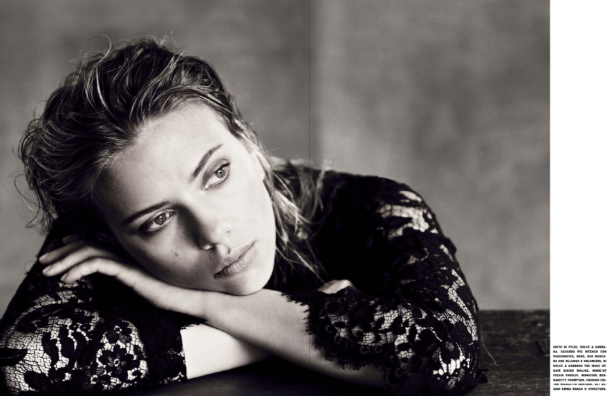 Scarlett Johansson by Paolo Roversi for Vogue Italia October 2013 4